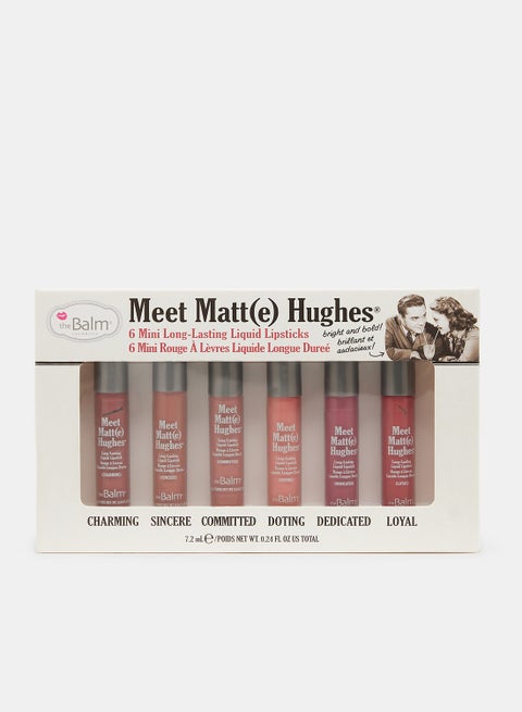 Mini Meet Matt(e) Hughes Liquid Lipstick Set 7.2 Ml Multicolour