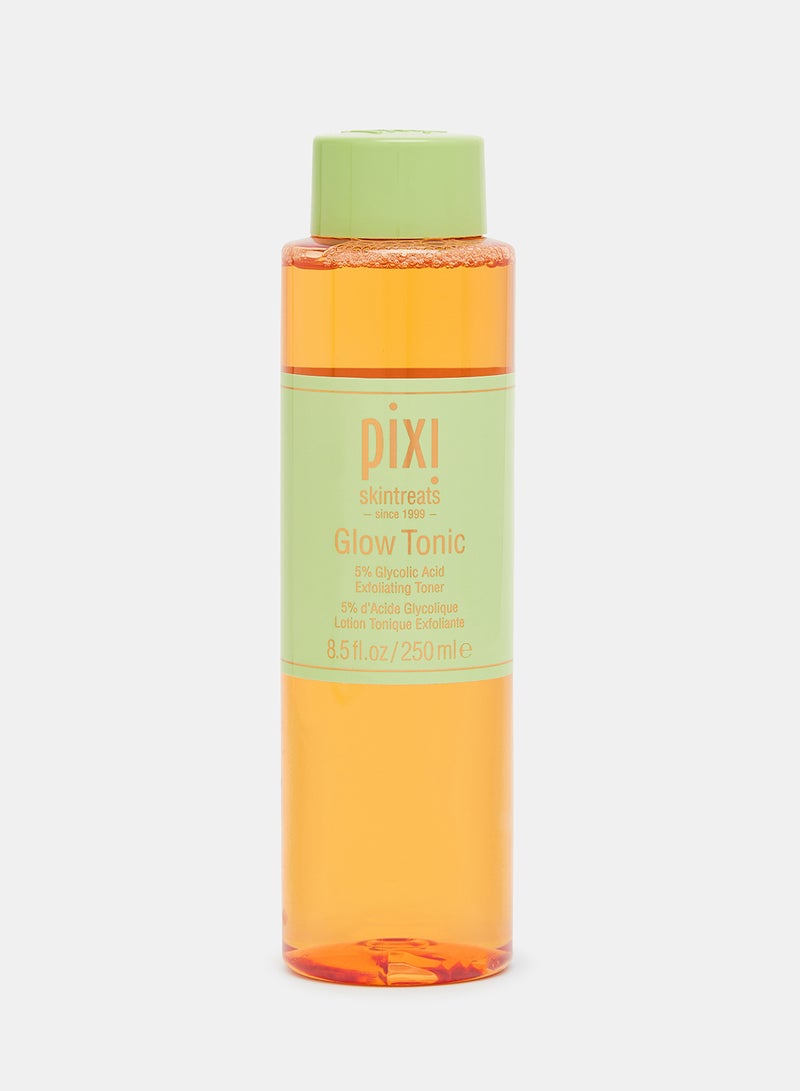 pixi - Glow Tonic Exfoliating Toner 5% Glycolic Aloe Vera and Ginseng Clear 250ml - Image 1