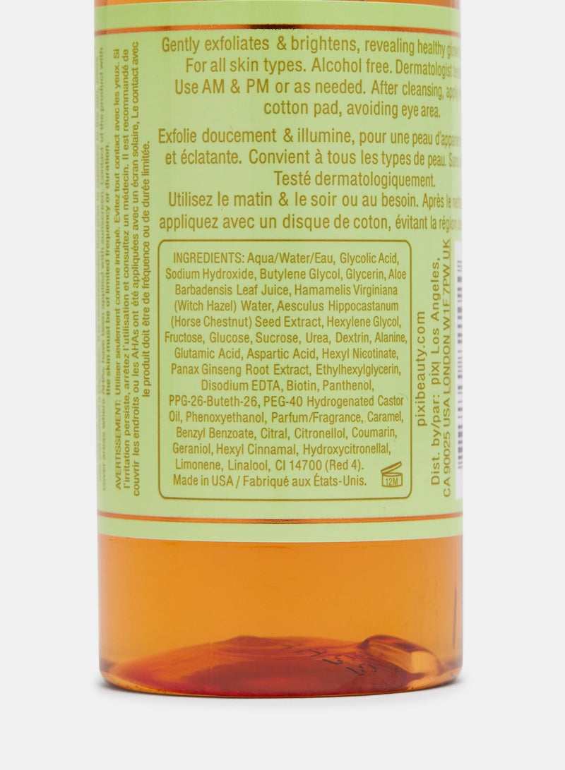 pixi - Glow Tonic Exfoliating Toner 5% Glycolic Acid Clear 100ml - Image 1