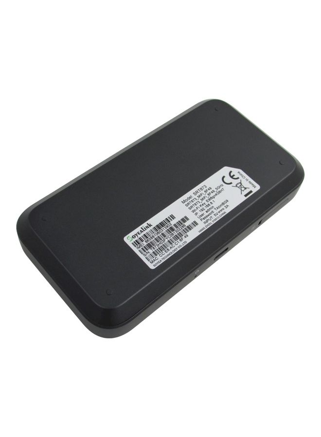 Zain - 5000.0 mAh Mifi 5G Router Support Only Zain Network Black - Image 1