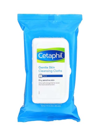 Gentle Skin Face Cleansing Cloths Dry Sensitive Skin 25 Piece - v1667209775/N12019098A_1