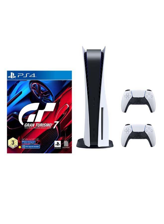 Sony - PlayStation 5 Disc with Extra Controller and Gran Turismo 7 (GT7) - Image 1