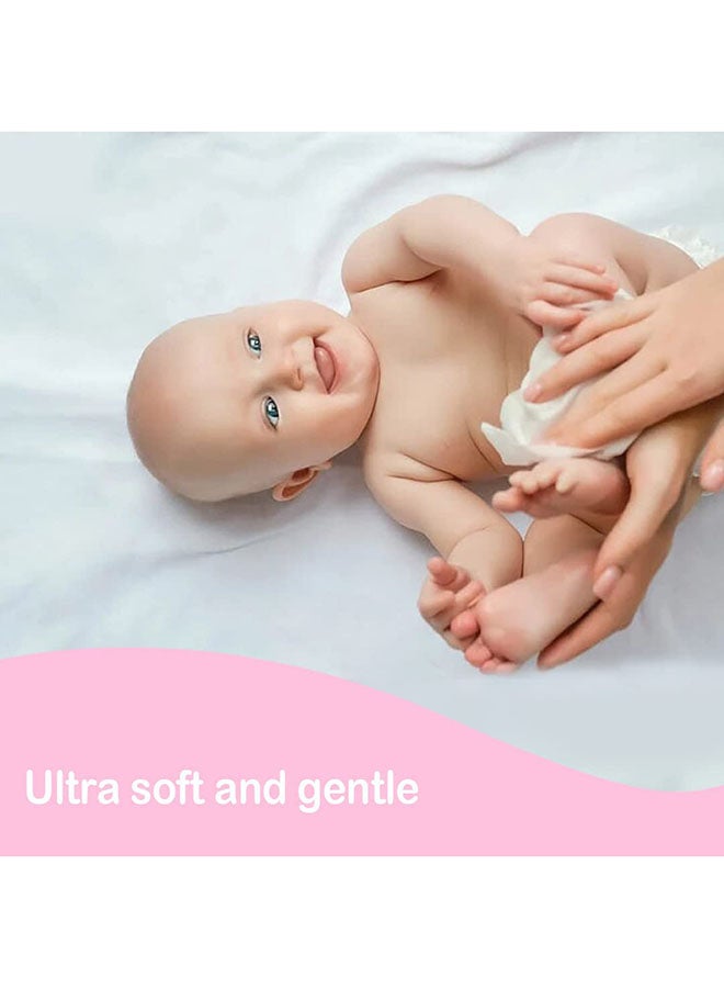 Cool & Cool Baby Wipes 64+8 Wipes Free - Image 5