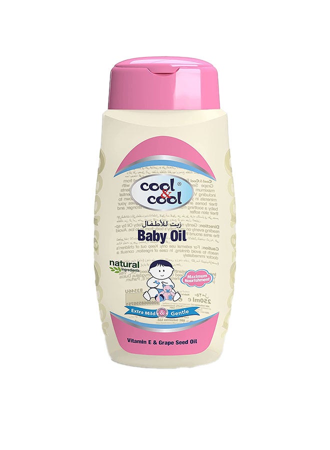 Cool & Cool Baby Oil 250ml - Image 1