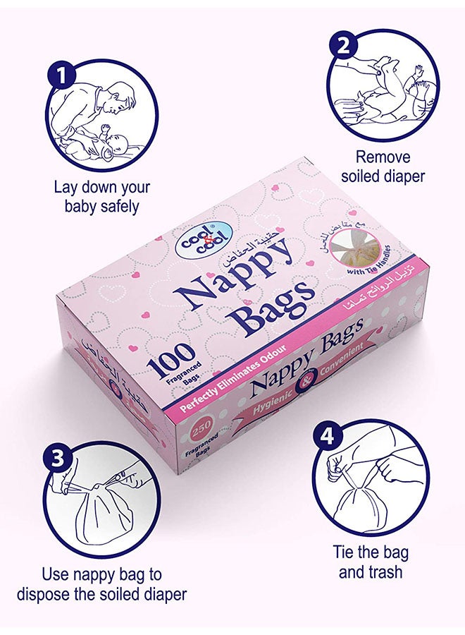 Cool & Cool Nappy Bags 100's+Baby Wipes 40's Pack - Image 3