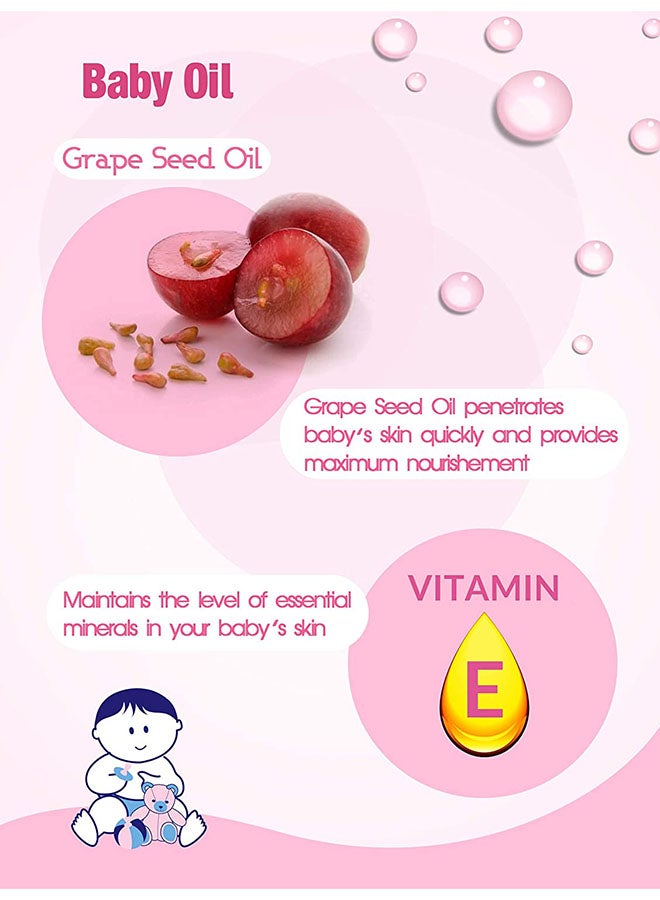 Cool & Cool Cool Cool Baby Oil 250ml Pack Of 4  - Image 4