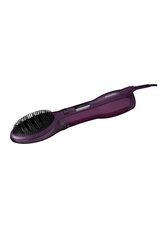 babyliss Paddle Pro Air Styler | 1000W Powerful Styling Unisex Hairbrush | Dual Speed Temperature Setting Hair Dryer & Volumizer with Cool Air Button | Ionic Tech for Shiny Hair – AS115SDE Purple