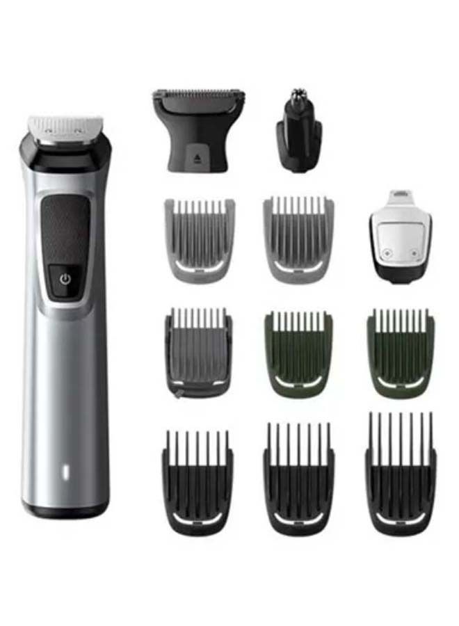 Trimmer Series 7000 - 13 In 1 - For Face Hair And Body - MG7715/13 Silver/Black 