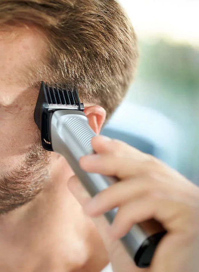 Philips Trimmer Series 7000 - 13 In 1 - For Face Hair And Body - MG7715/13 Silver/Black