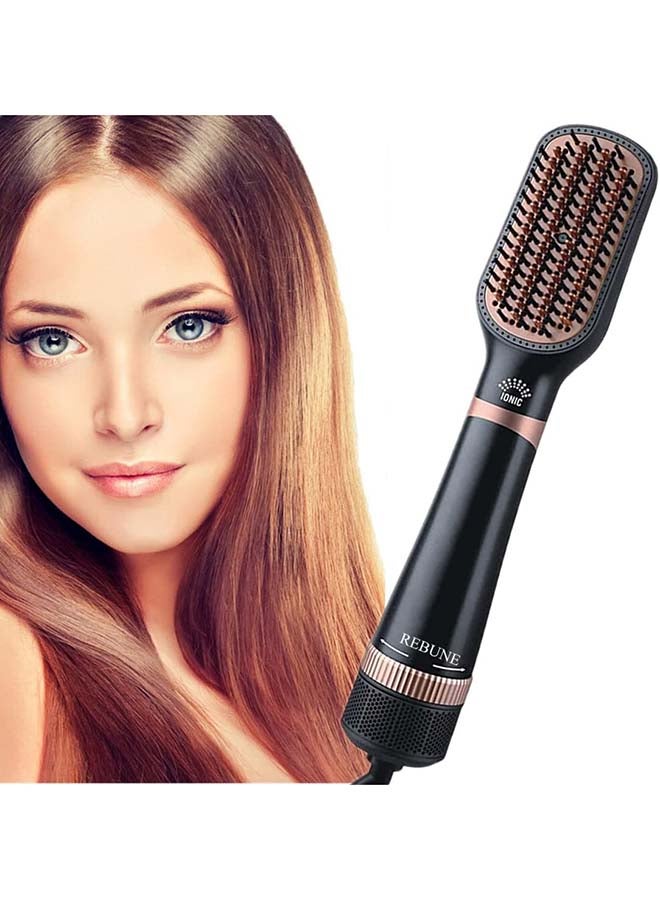 REBUNE - One Step Hair Styler 1300W RE-8888 Classic Black - Image 1