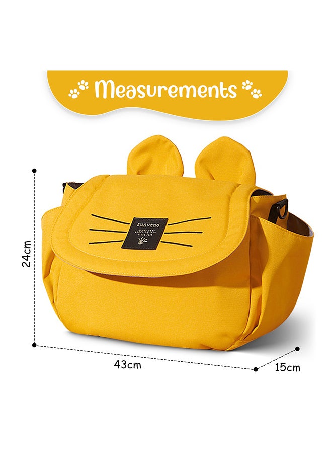 Comfortable And Durable Meow Stroller Diaper Bag - Yellow - v1667216190/N53360089A_7