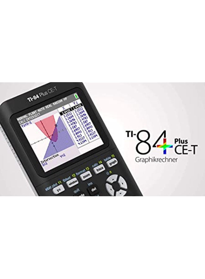 TEXAS INSTRUMENTS - TI-84 Plus CE-T Calculator Black - Image 1