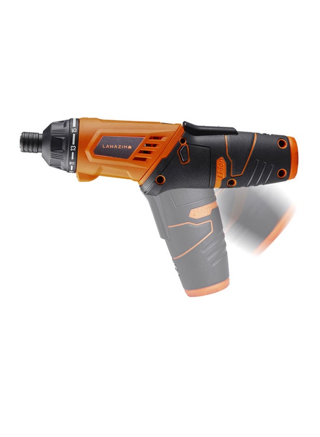 LAWAZIM - 43-Piece Heavy Duty Cordless Screwdriver Set Orange/Black - Image 1