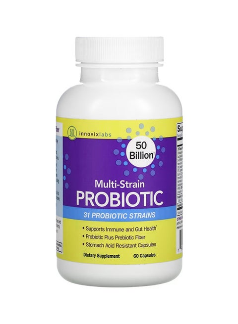 Multi-Strain Probiotic 50 Billion CFU - 60 Delayed-Release Capsules