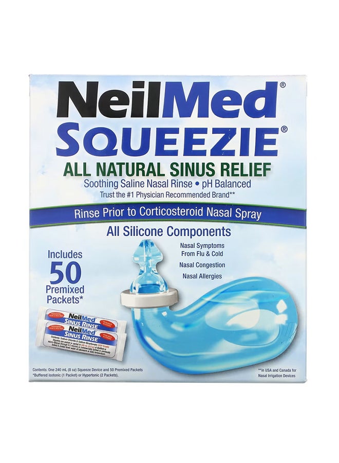 Squeeze Nasal Rinsing System