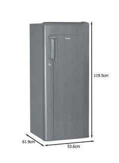 Whirlpool Single Door Refrigerator Ice Magic 230 W WMD205VL Silver  - Image 3