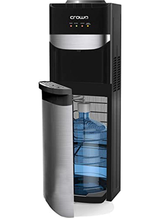 Crownline - Top And Bottom Loading Water Dispenser 4 L WD-194B Black/Gray - Image 1