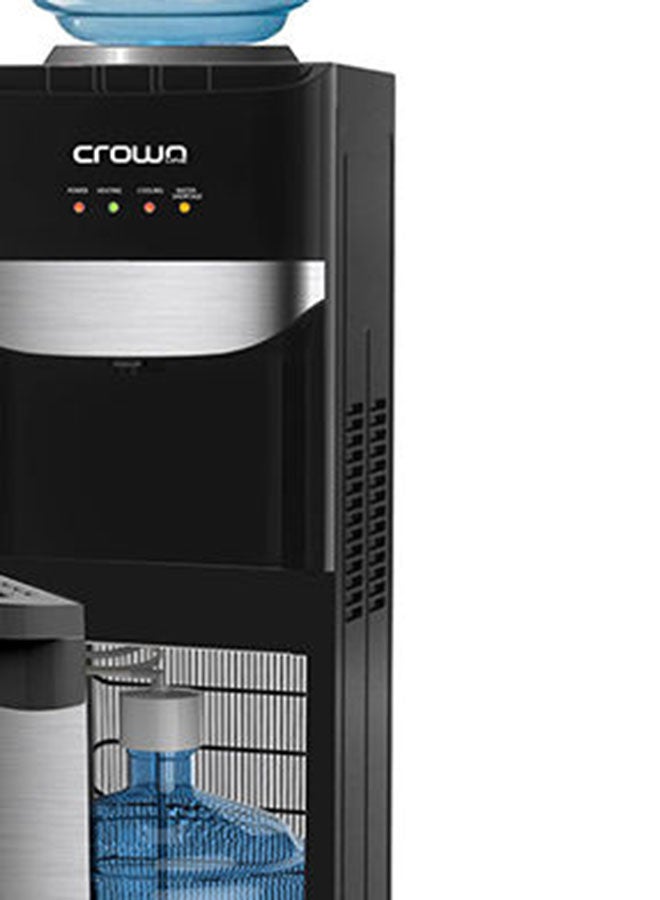 Crownline - Top And Bottom Loading Water Dispenser 4 L WD-194B Black/Gray - Image 1