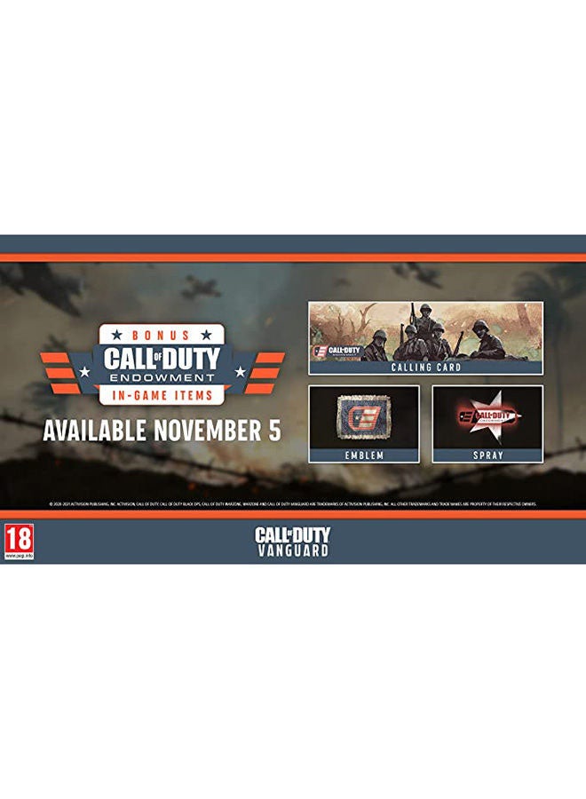 Activision - Call of Duty: Vanguard - English/Arabic - (UAE Version) - Adventure - PS4/PS5 - Image 1