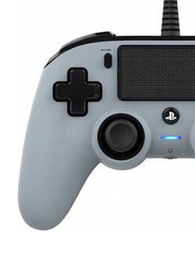 nacon Wired Compact Controller for PlayStation 4 - Grey - Image 2