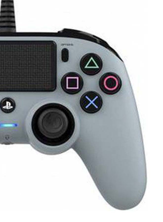 nacon Wired Compact Controller for PlayStation 4 - Grey - Image 3