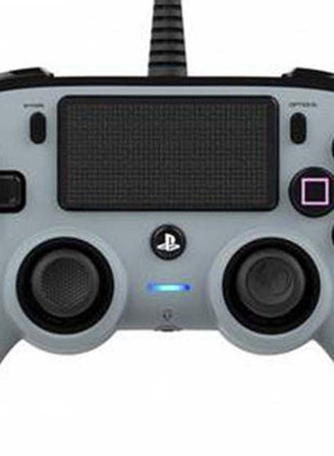 nacon Wired Compact Controller for PlayStation 4 - Grey - Image 4
