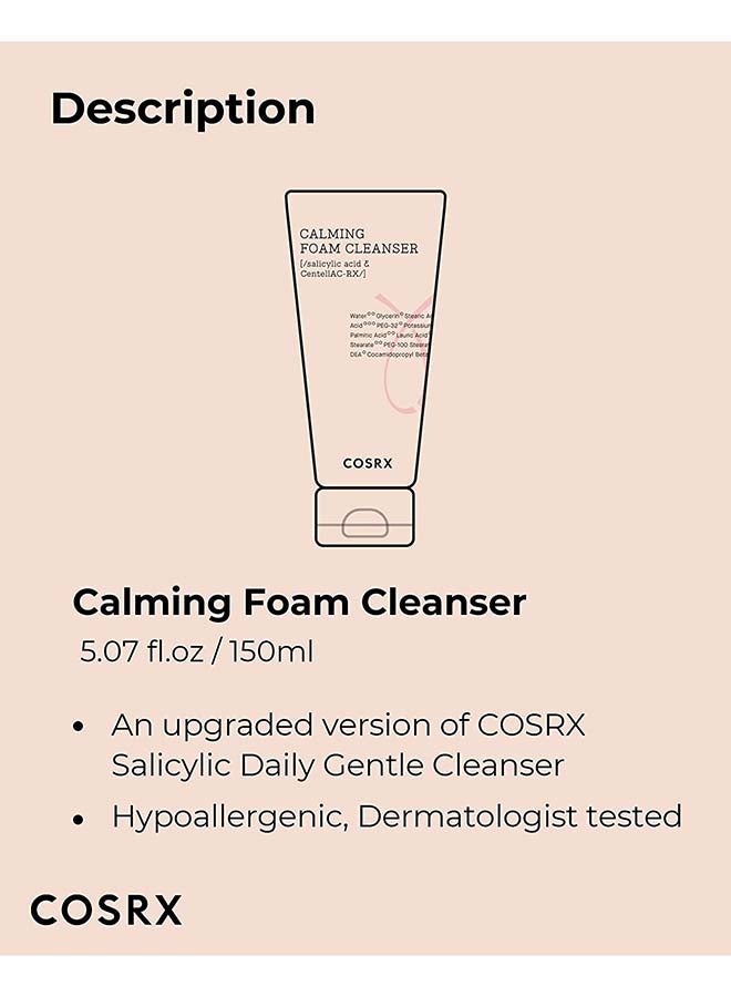 Cosrx - AC Collection Calming Foam Cleanser 150ml - Image 1