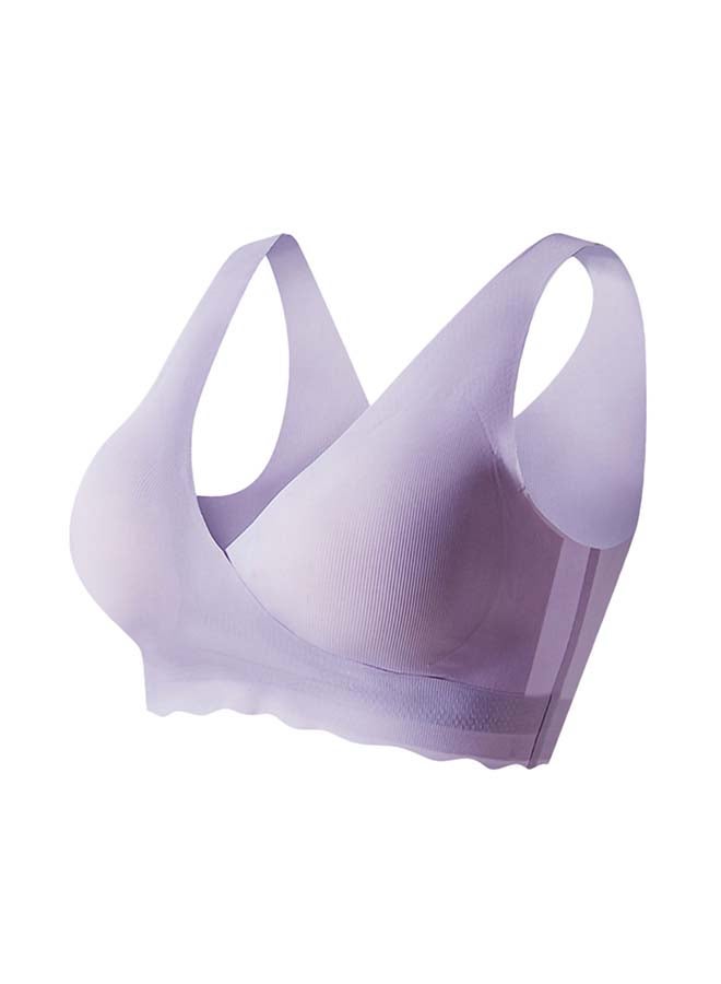 Sunveno Maternity Cross-Fit Nursing And Sleep Bra (XXL) - Purple  - Image 1