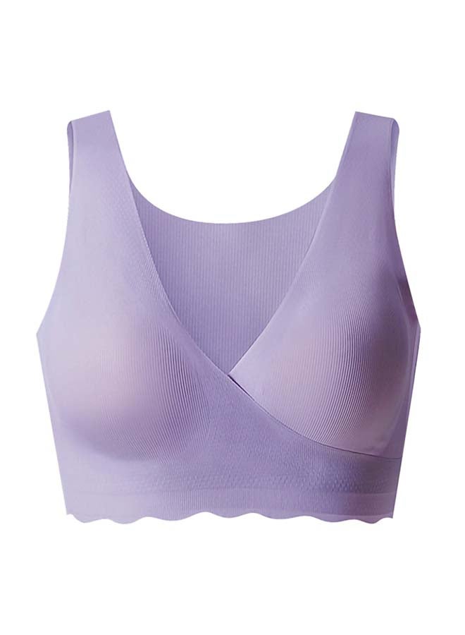 Maternity Cross-Fit Nursing And Sleep Bra (XXL) - Purple - v1667223025/N53360093A_2