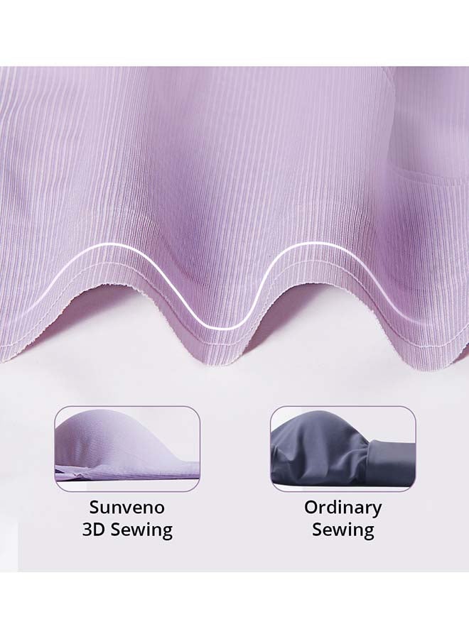Sunveno - Maternity Cross-Fit Nursing And Sleep Bra (XXL) - Purple - Image 1