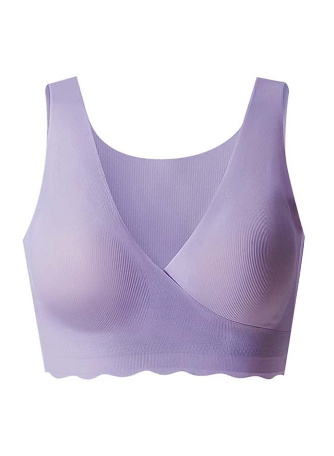 Maternity Cross-Fit Nursing And Sleep Bra (L) - Purple - v1667223036/N53360100A_2