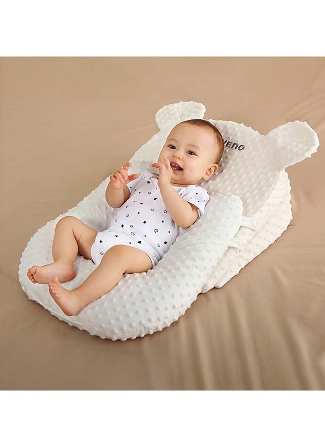 Sunveno - Portable Baby Anti-spill Milk U Shape Pillow With 10°, 15° Slope Pad - Image 1