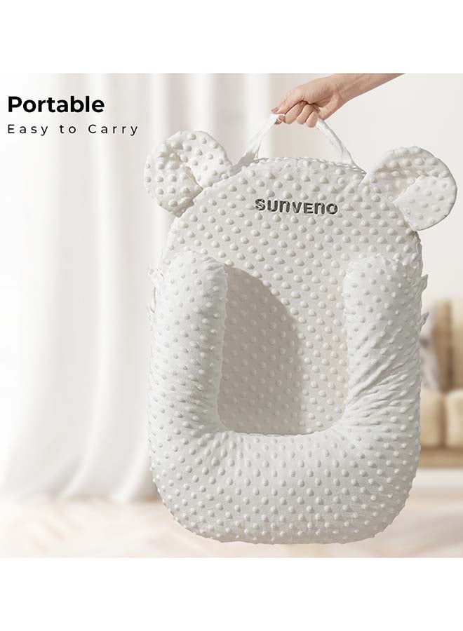 Sunveno - Portable Baby Anti-spill Milk U Shape Pillow With 10°, 15° Slope Pad - Image 1