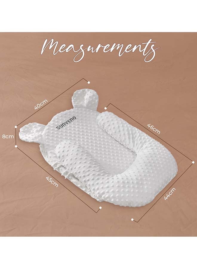 Sunveno Portable Baby Anti-spill Milk U Shape Pillow With 10° Slope Pad  - Image 4