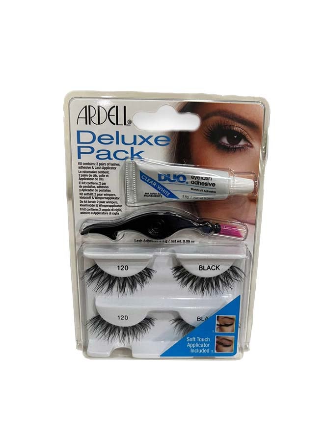 أرديل مجموعة رموش بتصميم فاخر أسود ديمي 120 - Image 1