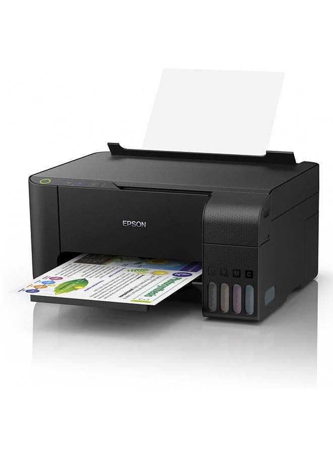 EPSON - EcoTank L3110 Multifunction Ink Tank Printer With Print/Copy/Scan And Ink Tank System Black - Image 1