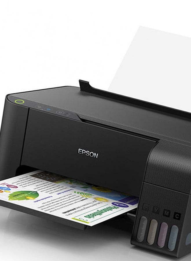 EPSON - EcoTank L3110 Multifunction Ink Tank Printer With Print/Copy/Scan And Ink Tank System Black - Image 1