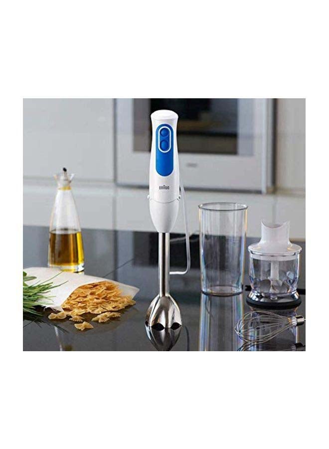 BRAUN - MultiQuick 3 Hand Blender MQ3025 White/Blue - Image 1