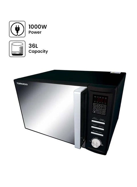 ميكروويف شواية 36 لتر 8 قوائم 36 L 1000 W MOM-C36BBE-BK أسود