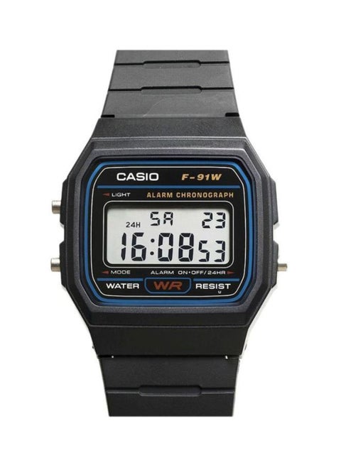 Boys' Vintage Resin Digital Watch F91W