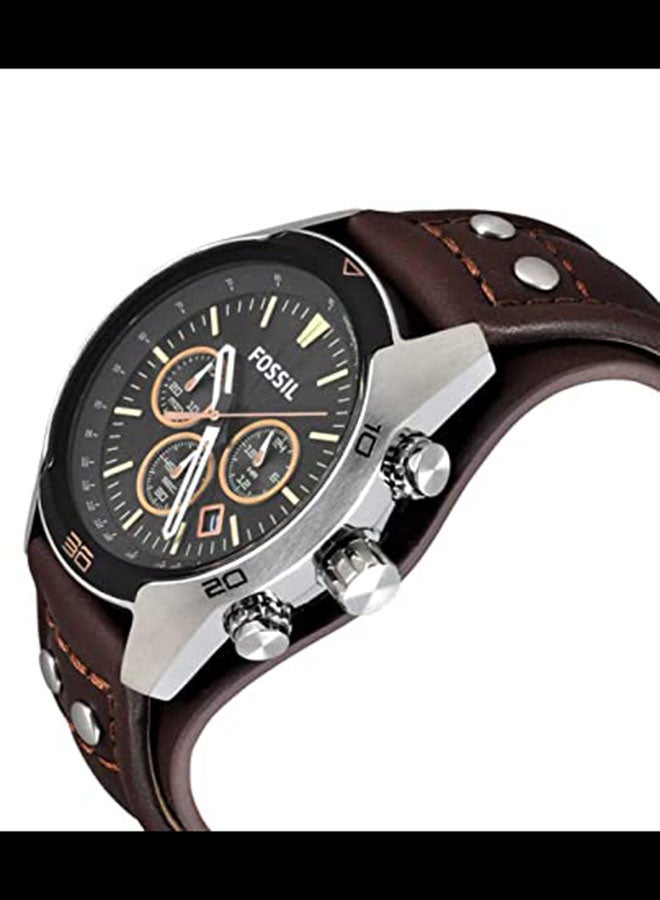FOSSIL - Men's Water Resistant Chronograph Watch CH2891 - 44 mm - Brown - Image 1