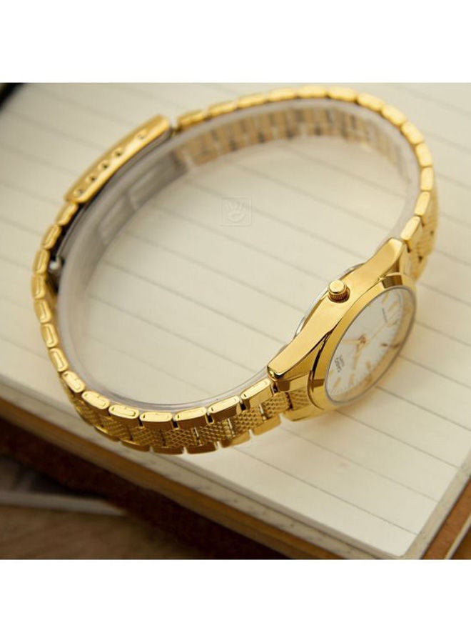 CASIO - Women's Water Resistant Stainless Steel Analog Watch LTP-1274G-7ADF - 26 mm - Gold - Image 1