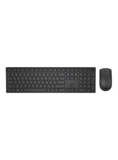 KM636 Wireless Keyboard And Mouse Set black