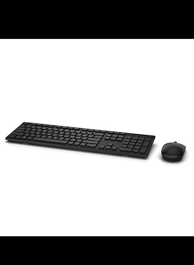 DELL - KM636 Wireless Keyboard And Mouse Set black - Image 1