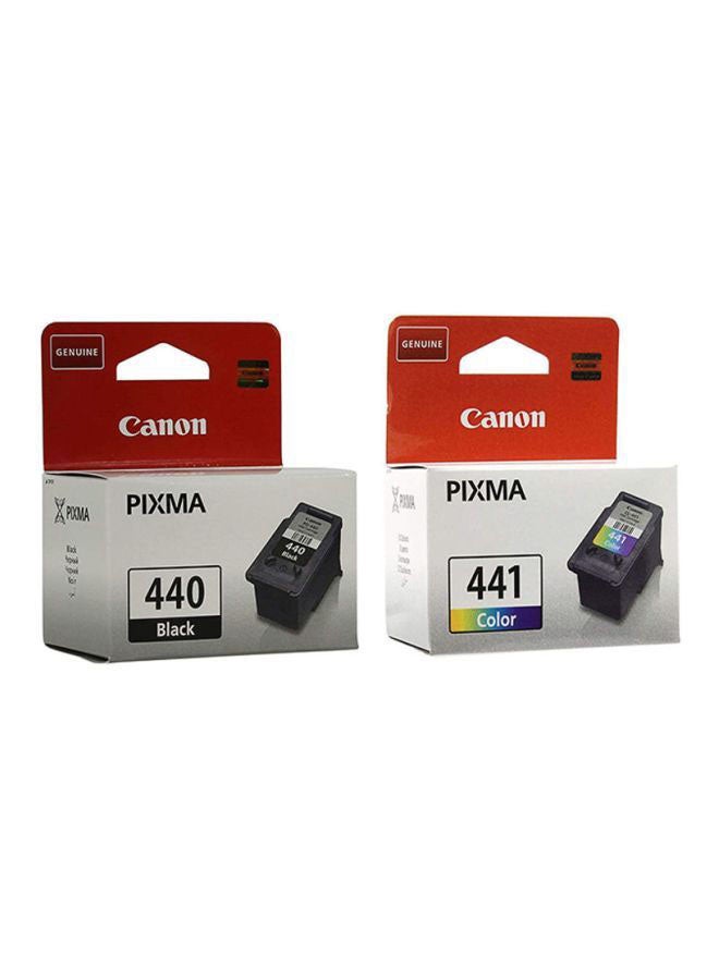 Canon 2-Piece PG-440 And CL-441 Pixma Ink Cartridges Multicolour  - Image 1