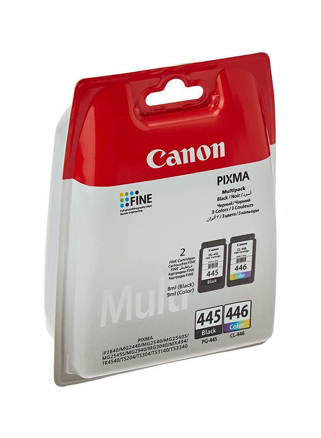 كانون طقم خرطوشة حبر  مكونة من قطعتين كولور/أسود - Image 1