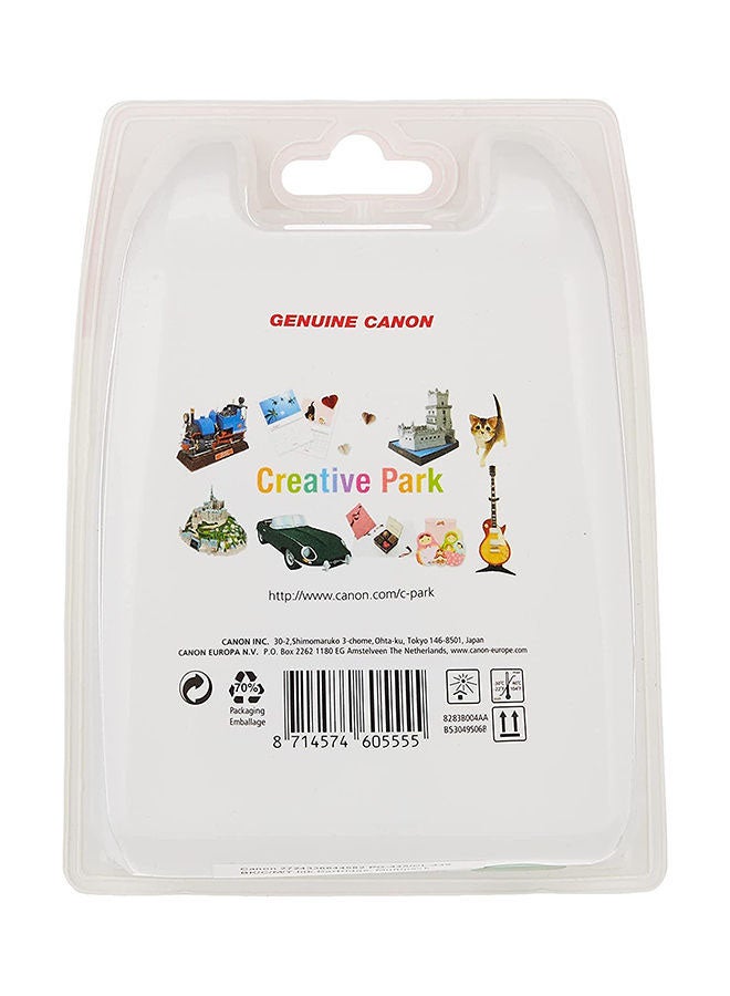 كانون طقم خرطوشة حبر  مكونة من قطعتين كولور/أسود - Image 2