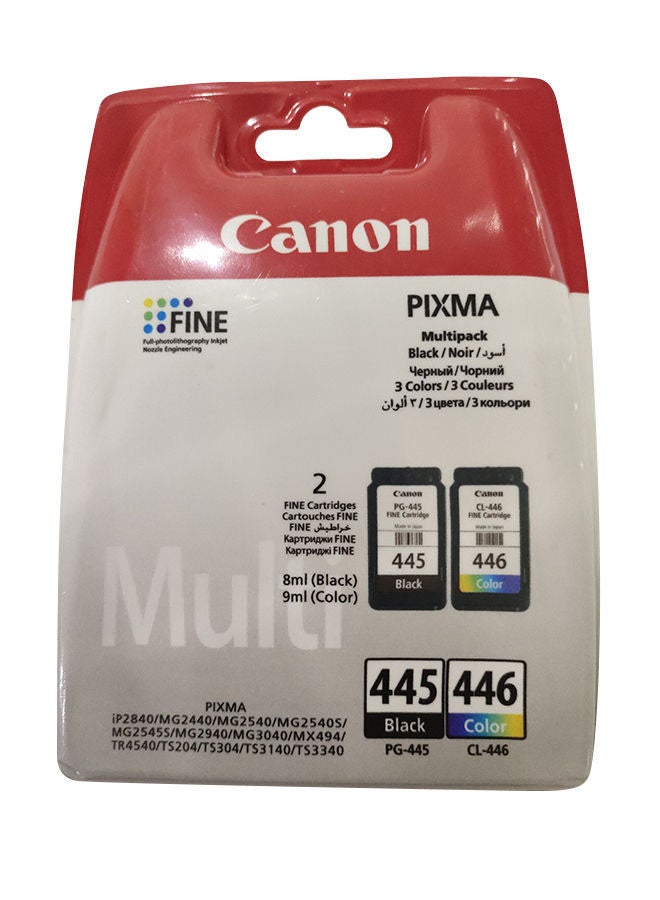 كانون طقم خرطوشة حبر  مكونة من قطعتين كولور/أسود - Image 3