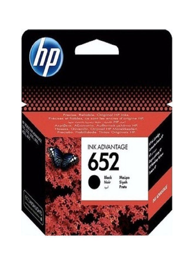 HP 652 Black Original Ink Cartridge [F6V25AE] & 652 Tri-Color Original Ink Cartridge [F6V24Ae] | Black & Tri Colour  - Image 2