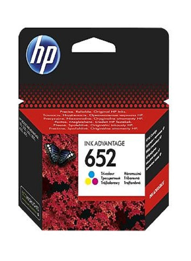 HP 652 Black Original Ink Cartridge [F6V25AE] & 652 Tri-Color Original Ink Cartridge [F6V24Ae] | Black & Tri Colour  - Image 3